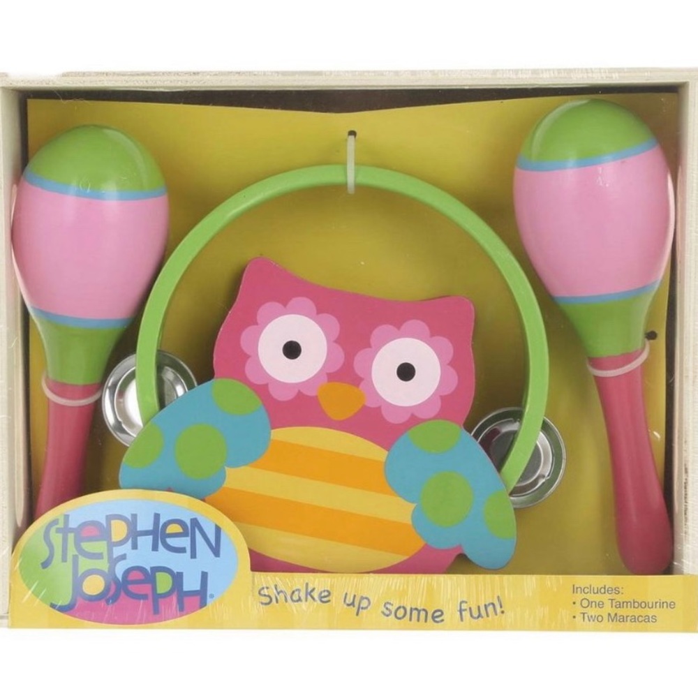 Owl 🦉 Shake Up Some Fun, 3 Piece Instruments